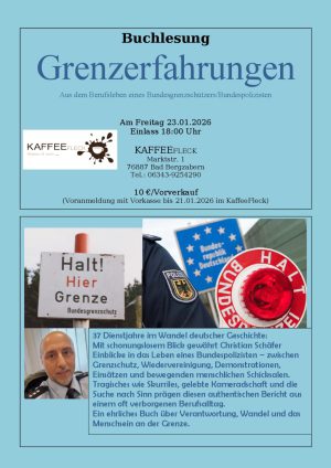 Flyer Kaffeefleck
